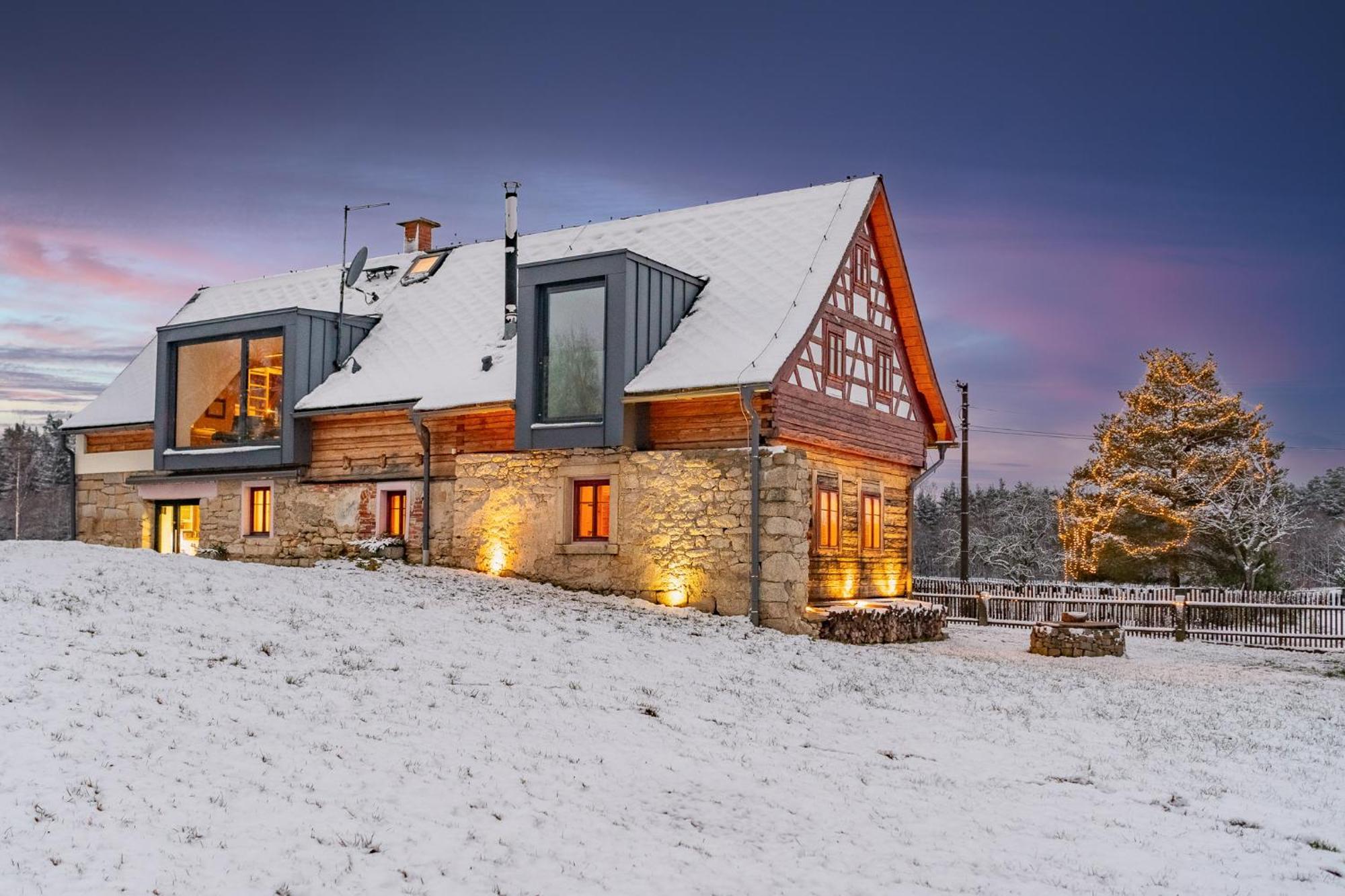 Villa Roubenka U Babi Lipná Exterior foto